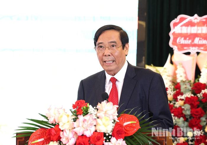 Đồng chí Nguyễn Thanh Bình, Chủ tịch Hội NCT Việt Nam phát biểu tại Đại hội.