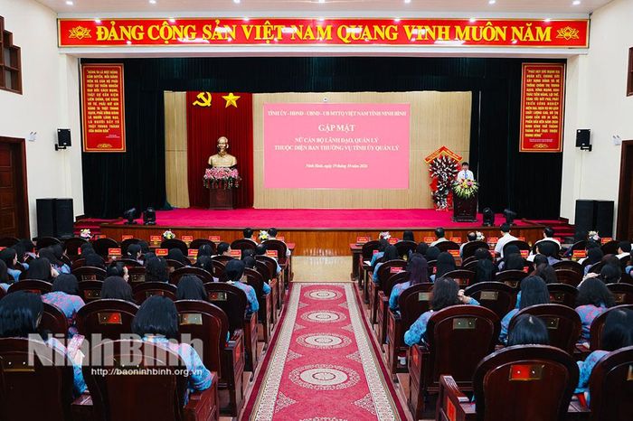 Quang cảnh buổi gặp mặt.