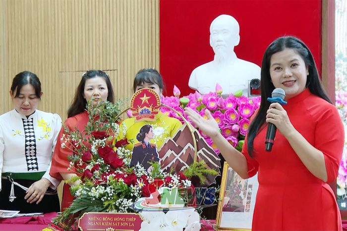 Phần thi thuyết trình của Viện Kiểm sát nhân dân khu vực 4.