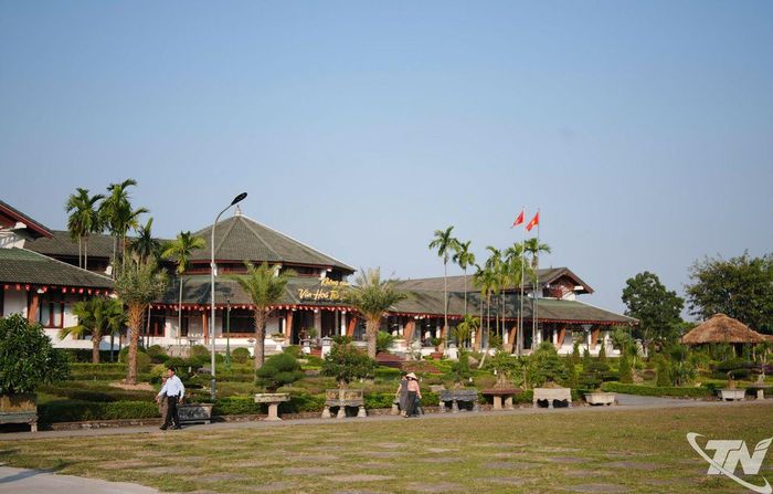 Không gian văn hóa trà Tân Cương.