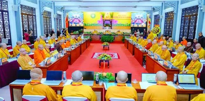 Hội nghị mở rộng Ban Thường trực Hội đồng Trị sự GHPGVN - Ảnh: Đăng Huy
