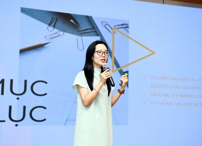 Th.S Đỗ Thị Hải Đăng (Tổng giám đốc Tập đoàn Truyền thông Le Group Of Companies, Giảng viên khoa Quan hệ công chúng & Quảng cáo). Ảnh: NVCC