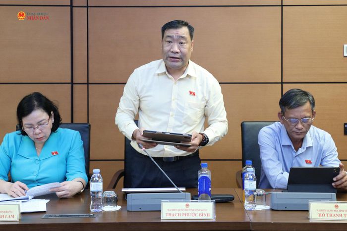 ĐBQH Thạch Phướng Bình (Vĩnh Long) phát biểu