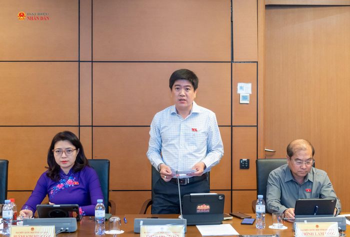 ĐBQH Trịnh Trung Tín (An Giang) phát biểu