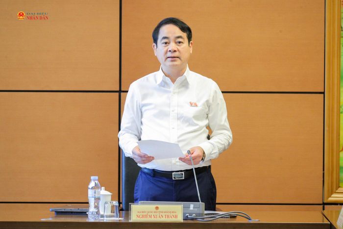 ĐBQH Nghiêm Xuân Thành (Khánh Hòa) phát biểu