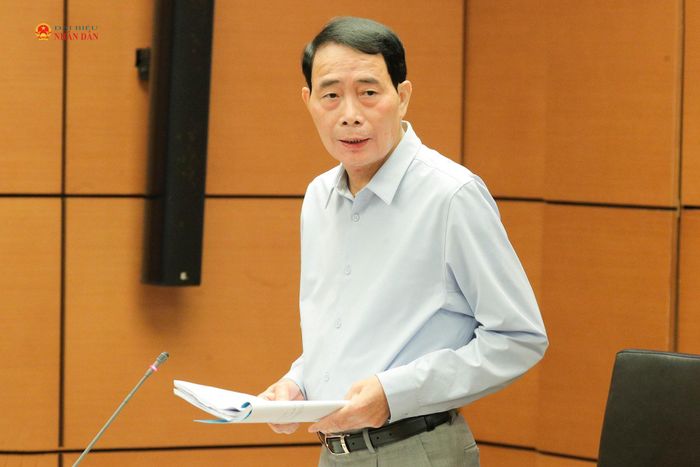 ĐBQH Lê Quốc Hùng (TP. Hồ Chí Minh) phát biểu