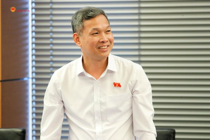 ĐBQH Tạ Văn Đẹp (TP. Hồ Chí Minh) phát biểu