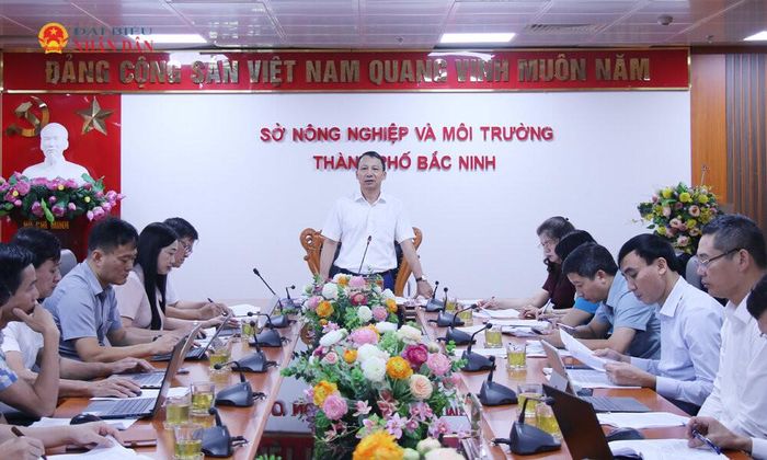 Toàn cảnh buổi làm việc. Ảnh: Mai Phương