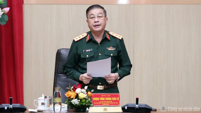 Thượng tướng Trương Thiên Tô tin tưởng, phong trào thi đua yêu nước của Bộ Công an sẽ tiếp tục có những bước chuyển biến mạnh mẽ.