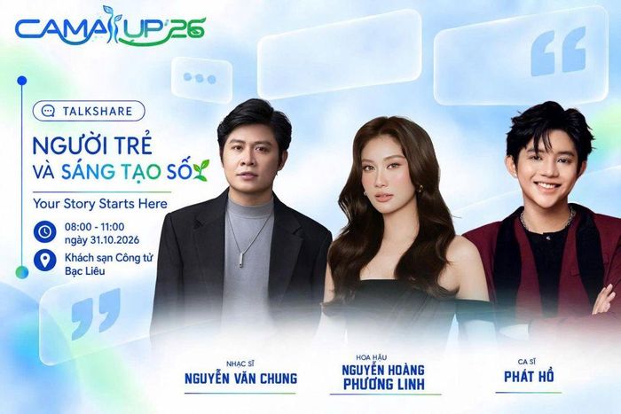 Các diễn giả tham gia talkshow “Người trẻ và Sáng tạo số” sẽ chia sẻ góc nhìn về ứng dụng công nghệ và thúc đẩy tinh thần đổi mới sáng tạo trong giới trẻ.