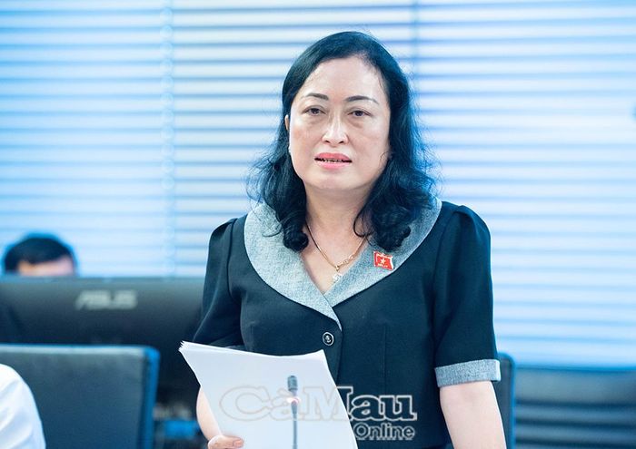 Đại biểu Trần Thị Hoa Ry, Phó Chủ tịch Hội đồng Dân tộc của Quốc hội, đề nghị bảo đảm quyền được biết về nguồn gốc, giữ gìn bản sắc văn hoá và duy trì mối liên hệ của trẻ với gia đình, cộng đồng.