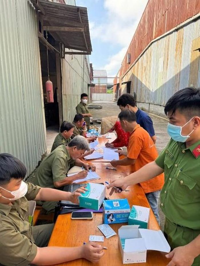 Qua test nhanh không có công nhân nào dính tới chất ma túy