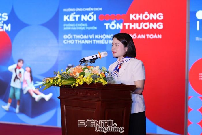 Bà Nguyễn Thị Khánh Vân, đại diện Ban thư ký Liên minh Niềm tin số