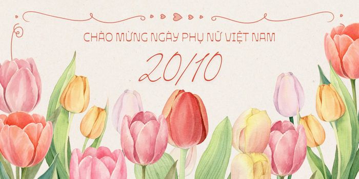 Lời chúc hay và ý nghĩa ngày 20/10 dành cho khách hàng, đồng nghiệp. (Ảnh: Canva)