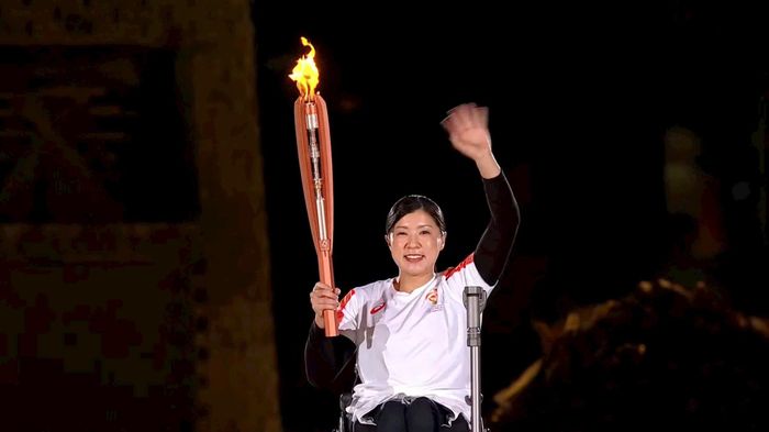 Trước lễ khai mạc, ngọn lửa Đại hội được hợp nhất từ các nguồn lửa tại 31 địa phương thuộc tỉnh Aichi, sau đó rước qua nhiều địa điểm tại Nagoya và khu vực lân cận. Ảnh: BTC