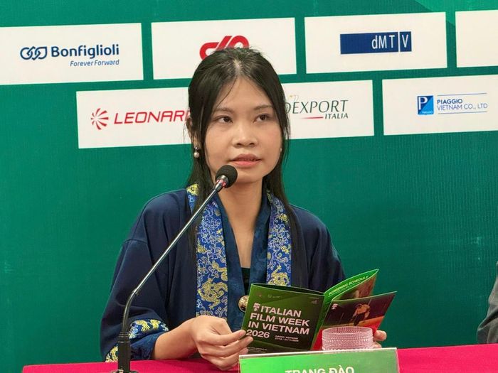 Nhà làm phim Trang Đào. Ảnh: Kiều Thoan Thu