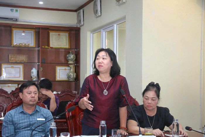 Đại biểu tham luận tại hội nghị. Ảnh: NM