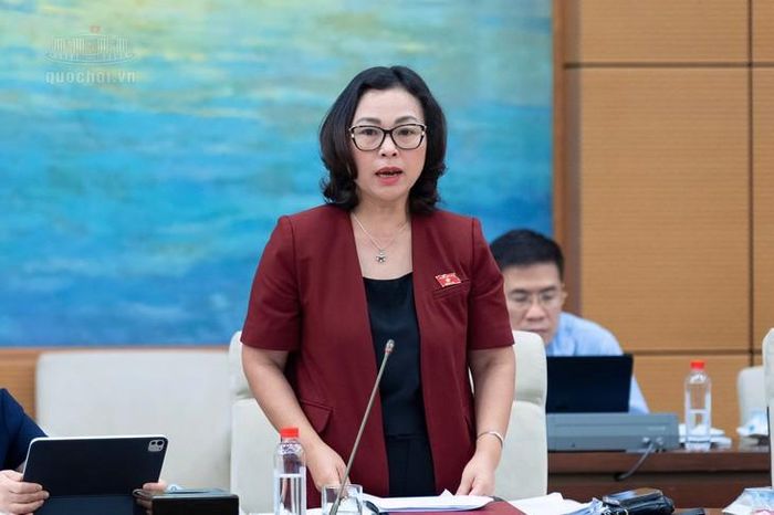 ĐBQH chuyên trách Tống Thị Hạnh. Ảnh: Media Quốc hội