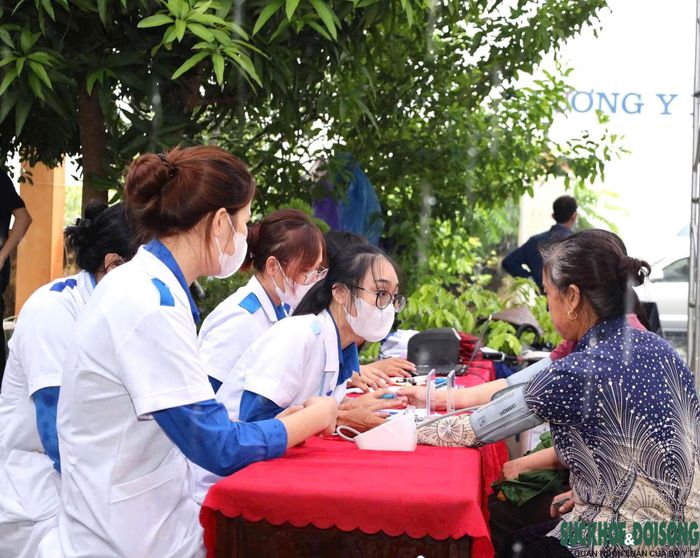 Đến ngày 30/9/2026, Nghệ An ghi nhận gần 2 triệu người được khám sức khỏe định kỳ hoặc khám sàng lọc miễn phí. Ảnh: CSCC.