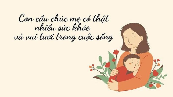 Lời chúc 20/10 ý nghĩa tặng mẹ nhân ngày Phụ nữ Việt Nam.