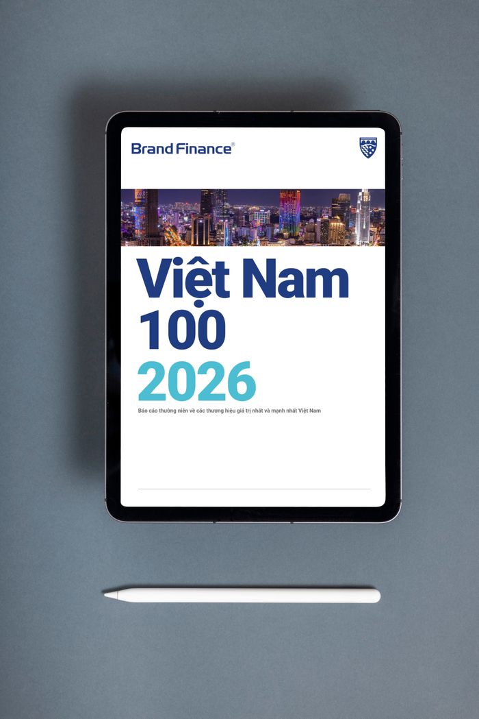  Báo cáo Vietnam 100 2026 do Brand Finance công bố vào tháng 7 tiết lộ tổng giá trị 100 thương hiệu hàng đầu Việt Nam đạt 43 tỷ USD trong năm 2026. 