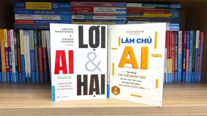  Hai cuốn sách về AI giúp bạn hiểu giới hạn của trí tuệ nhân tạo, biết cách ứng dụng AI hiệu quả, kiểm chứng thông tin và giữ quyền chủ động trong mọi quyết định. 