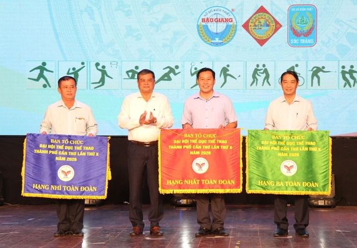 TP. Cần Thơ biểu dương các đơn vị cấp xã, phường đã tổ chức tốt Đại hội TDTT năm 2026