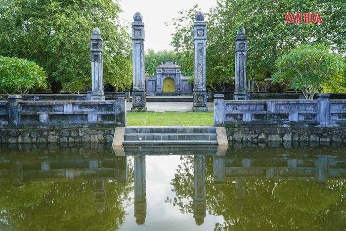 Không gian cảnh quan của lăng Trường Cơ. Ảnh: S.Thùy