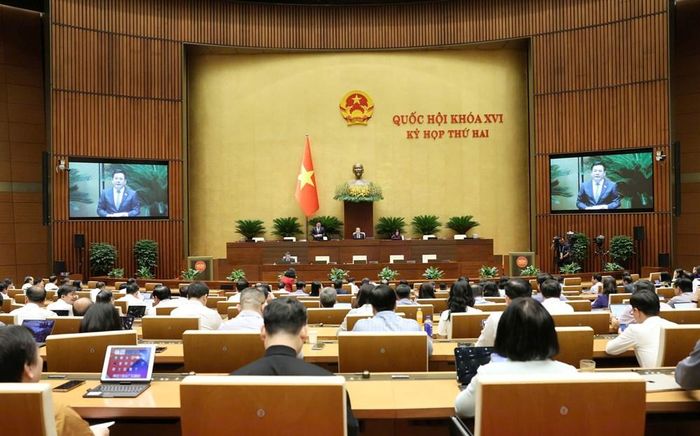 Phiên họp toàn thể tại Hội trường của Quốc hội chiều 20.10