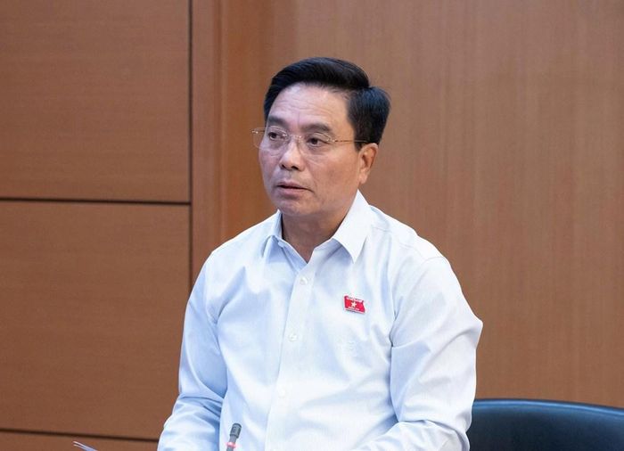Phó Chủ tịch Quốc hội Nguyễn Doãn Anh phát biểu tại phiên thảo luận. Ảnh: Quốc hội