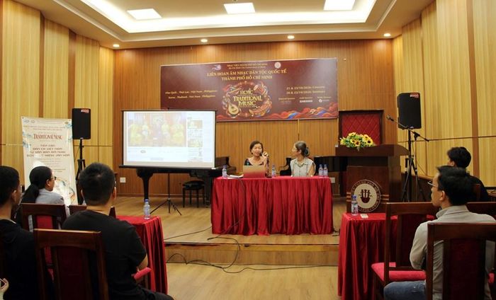 TS Trần Kiều Lại Thủy, giảng viên Nhạc viện TP.HCM chia sẻ về phương pháp tiếp cận dân ca Việt Nam
