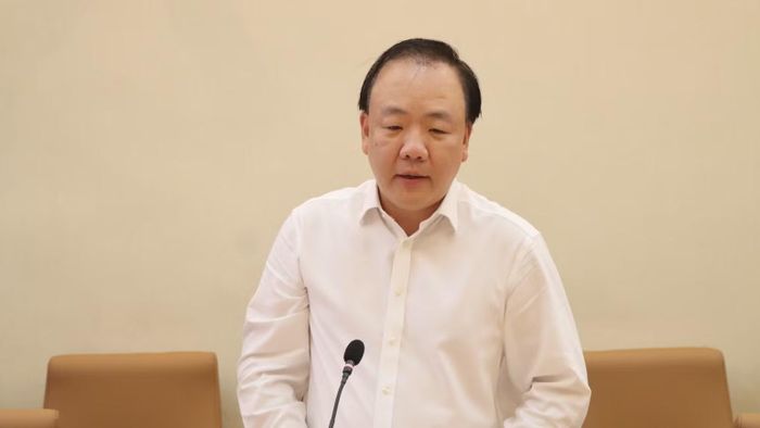Cục trưởng Cục Quản lý và Phát triển thị trường trong nước (Bộ Công thương) Trần Hữu Linh. (Ảnh: BT)