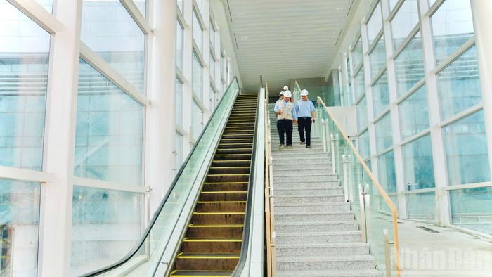 Dự án thành phần 3 sân bay Long Thành thi công đạt hơn 85% giá trị hợp đồng. (Ảnh: THIÊN VƯƠNG)