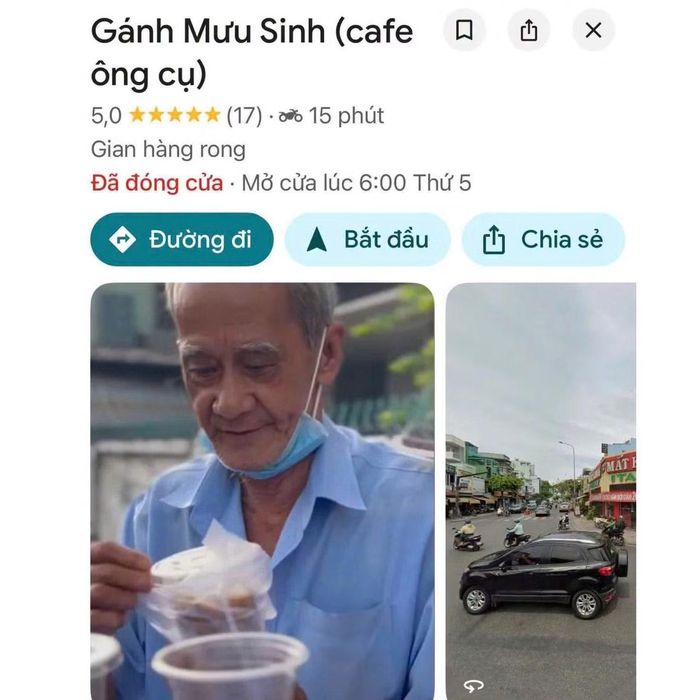 Bên cạnh địa điểm đều có đính kèm những clip, thông tin để có thể hiểu hơn về hoàn cảnh, công việc của các cụ (ảnh chụp màn hình).