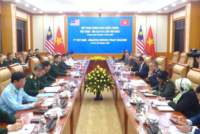  Đối thoại Chính sách Quốc phòng Việt Nam - Malaysia lần thứ nhất. Ảnh: TRẦN BÌNH 