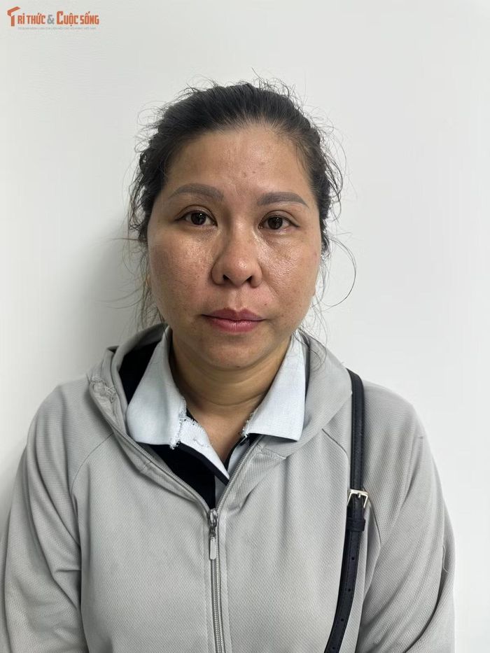 Đối tượng Nguyễn Long Yến Vân người điều hành phân phối tiêu thụ thịt chó sau khi nhóm trộm được