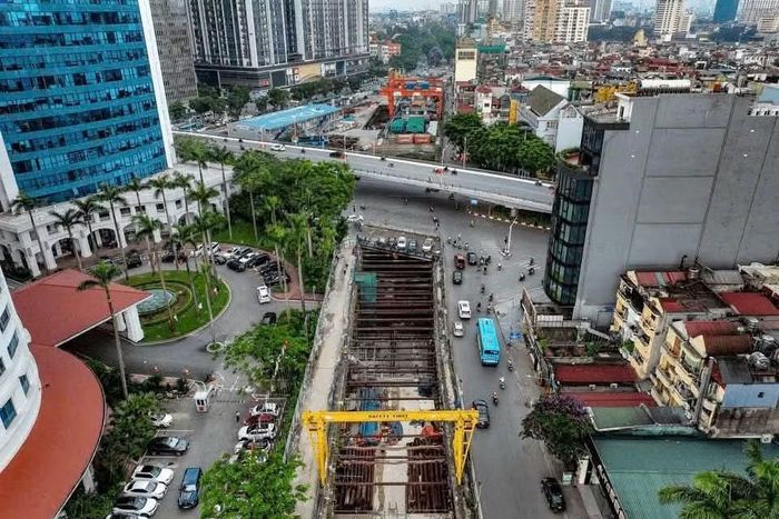 Nút giao thông Kim Mã - Nguyễn Chí Thanh.