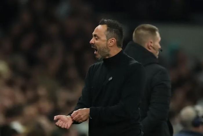Thầy trò Roberto De Zerbi cuối cùng cũng giành được chiến thắng đầu tiên tại Premier League mùa này. Ảnh: Reuters