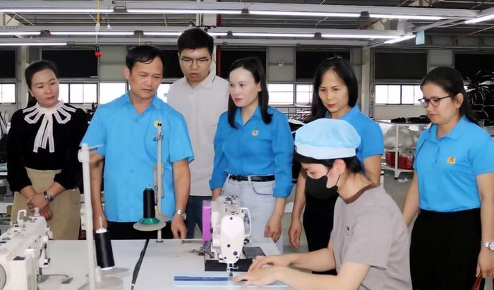 Người lao động có thu nhập ổn định sau khi được tư vấn việc làm.