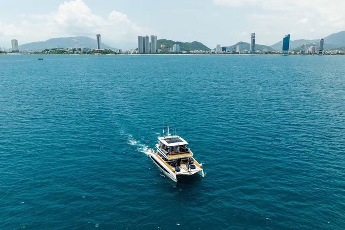 Du thuyền dành cho du khách tại Nha Trang.