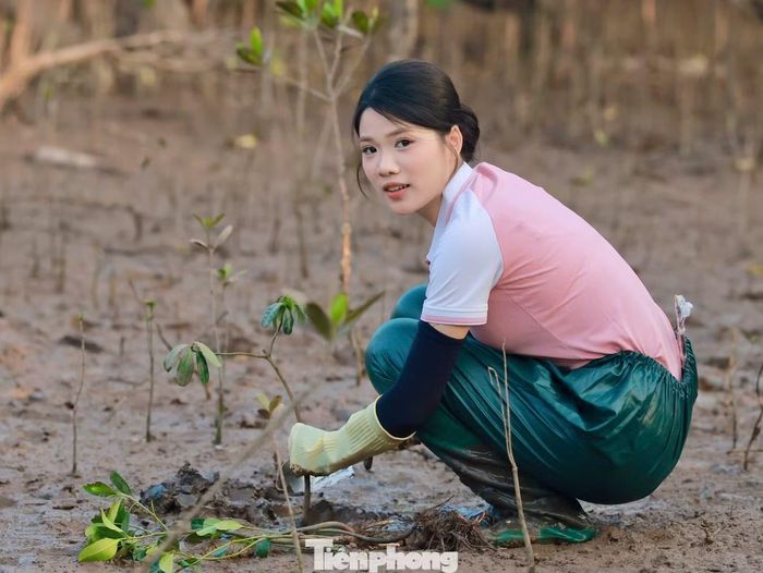 Tiếp nối hành trình, Ái Linh cùng các thí sinh đến dâng hương tại Bến tàu không số K15, địa chỉ lịch sử gắn với những chuyến tàu vận tải vũ khí chi viện cho chiến trường miền Nam trong kháng chiến. Cô cũng tham gia hoạt động tri ân cựu chiến binh tại Trung tâm Điều dưỡng người có công Hải Phòng và trồng cây tại rừng ngập mặn Bàng La, TP Hải Phòng.