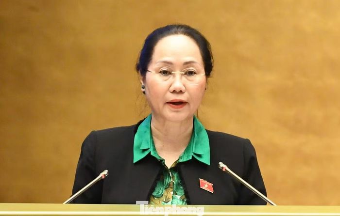 Bộ trưởng Bộ VHTT&DL Lâm Thị Phương Thanh. Ảnh: Như Ý.