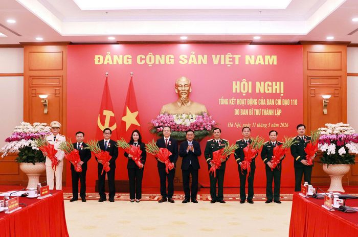 Vụ trưởng Nguyễn Thị Bình tham dự Hội nghị tổng kết hoạt động của Ban chỉ đạo 110 do Ban Bí thư thành lập.