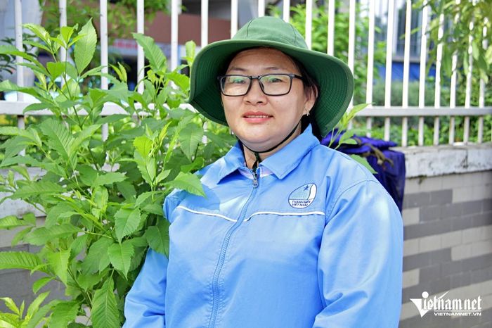 Nhờ hoạt động thiện nguyện, chị Hà biết được nhiều điều và nhận về nhiều sự yêu thương