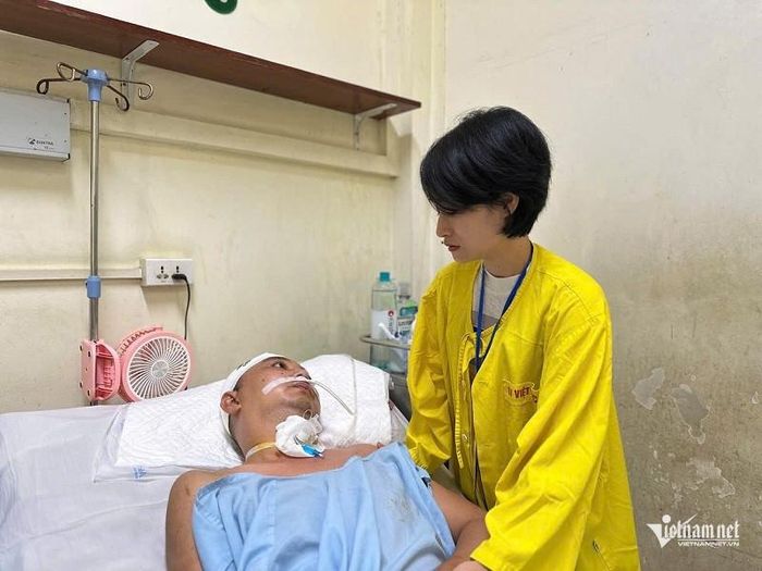 Vụ tai nạn lao động khiến anh Dũng có nguy cơ để lại di chứng nghiêm trọng
