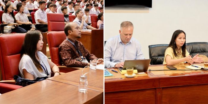 TS Âu Thị Hường trong những hoạt động trao đổi, chia sẻ về công nghệ tại Việt Nam. Ảnh: NVCC