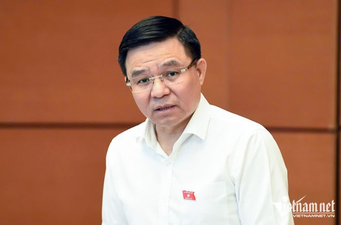 Bộ trưởng Công Thương Lê Mạnh Hùng phát biểu