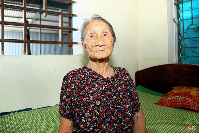 Bà Võ Thị Quế - mẹ liệt sĩ Tô Quang Thọ, sinh sống cùng gia đình người con trai thứ tại xã Đức Minh.