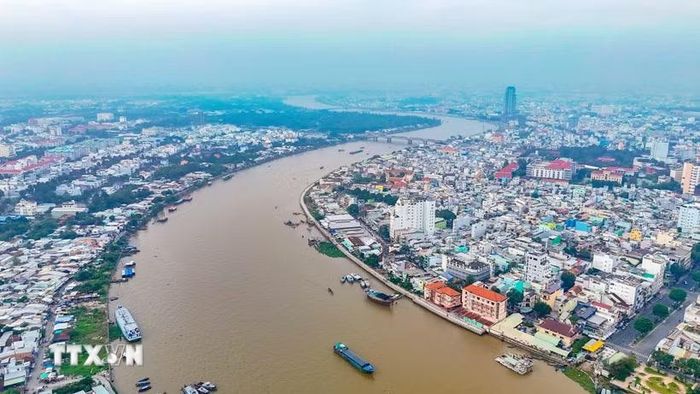 Chủ động nguồn nước, điều hòa và vận hành hiệu quả. (Nguồn ảnh: TTXVN)