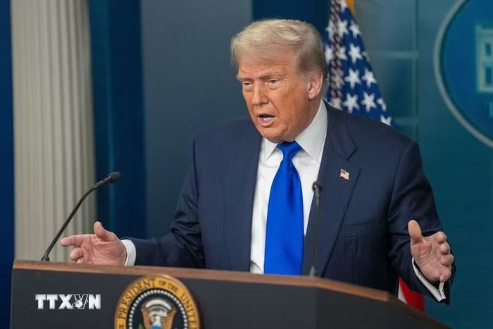 Tổng thống Mỹ Donald Trump. (Ảnh: THX/TTXVN phát)